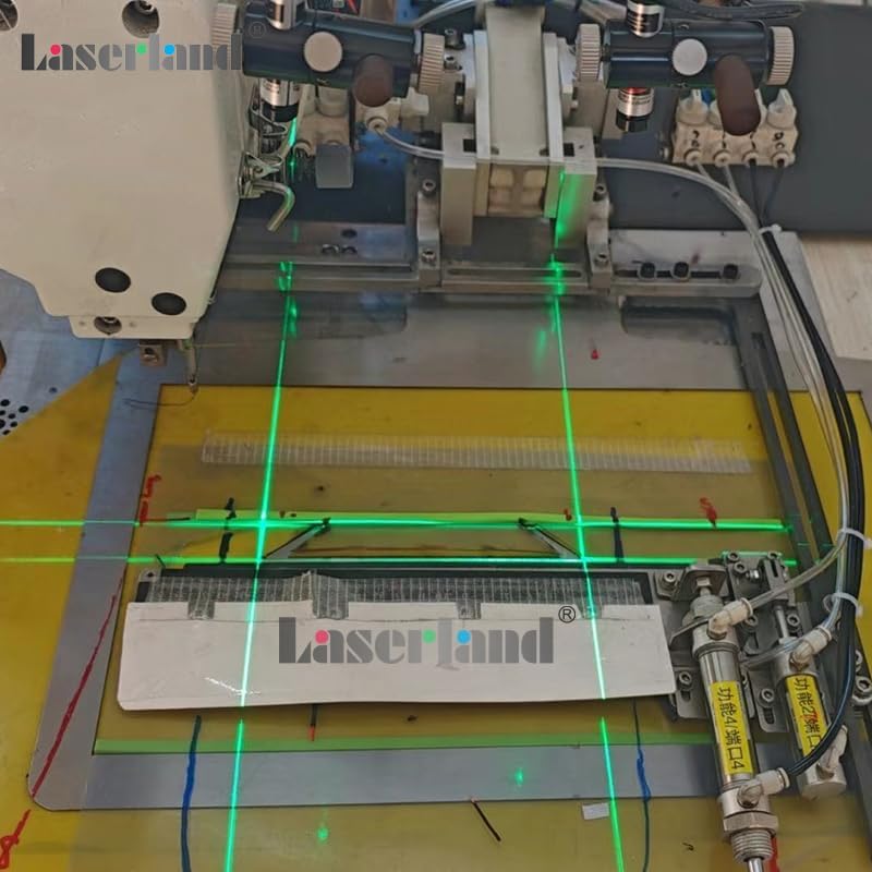 Laserlands Sewing Guide Light Green Cross Light Module Generator Projector Replacable USB for Heat up Screen Printing Placement Fabric Cloth Sewing Alignment - Image 5